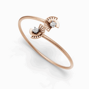 Sunray Spark Bracelet - 18Kt Rose Gold Vermeil